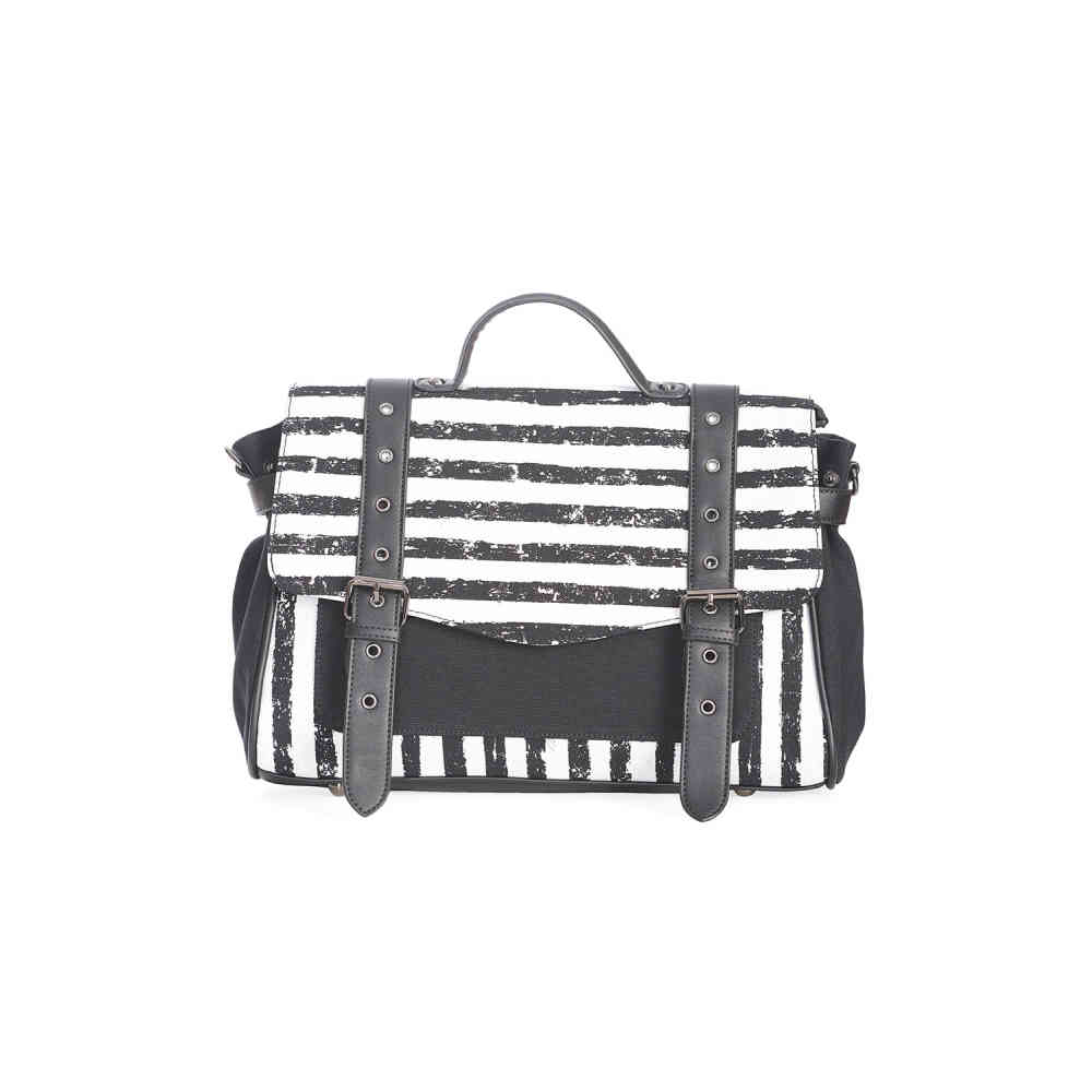 Banned - Spooky Nightwalks Shoulder bag - Black/White